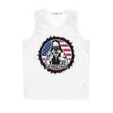 Patriotic 'God Money Power' Basketball Jersey