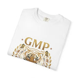 GMP Tiger Crest T‑Shirt — "God Money Power" Graphic Tee
