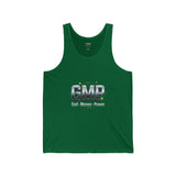 GMP Metallic Logo Tank Top — Industrial Gym & Streetwear Vest