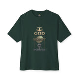 God Money Power Tee — Graphic Oversized Boxy Shirt