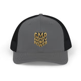 Snapback Trucker Cap — GMP Good Money Power Embroidered Mesh Hat