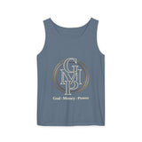 GMP Monogram Tank Top — Gold Metallic Circle Logo