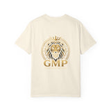 Lion Crest T-Shirt — GMP Gold Emblem Graphic Tee