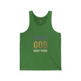 GMP GOD Money Power Tank Top — Motivational Gold Graphic Tank