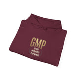 GMP Crest Hoodie — White Gold Logo Pullover