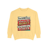 Put GOD First Hustle for the Money Sweatshirt