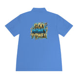 God Money Power Polo Shirt — Men's Graphic Sport Polo