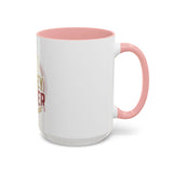 God Money Power Accent Coffee Mug — Motivational Faith & Wealth Design (11/15 oz)