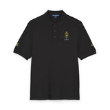 Embroidered Sunflower Polo Shirt