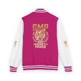 Letterman Jacket — GMP Gold Money Power Rose Varsity Jacket