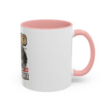 GMP ‘God Money Power’ Accent Coffee Mug - Bold Eagle Graphic 11/15oz