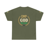 GMP God Money Power Tee — Motivational Gold Laurel Graphic T-Shirt
