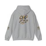 God Money Power (GMP) Hoodie – Inspirational Gold Script Pullover