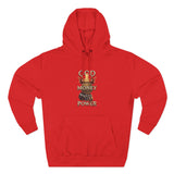 God Money Power Hoodie — Graphic Religious Statement Pullover