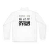 Unisex Quarter-Zip Pullover
