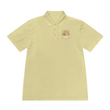 God Money Power Pyramid Polo — Men's Spiritual Graphic Sport Polo