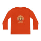 Youth Long Sleeve Tee — Gold Lion 'GMP' Athletic Team Shirt
