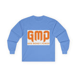 GMP (God Money Power) Long Sleeve Tee — Bold Faith & Prosperity Graphic Shirt