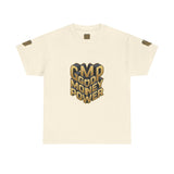 Money Power T-Shirt — Gold 3D "GMP Good Money Power" Graphic Tee