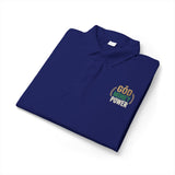 God Money Power- Polo Shirt — Faith-Based Embroidered Work Polo