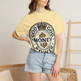 God Money Power T-Shirt — Crown Emblem Graphic Tee (God • Money • Power)