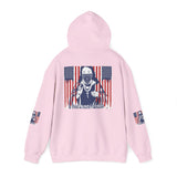 Patriotic Boxer Dog Hoodie — 'God, Money, Power' Americana Pullover