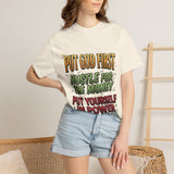 Put God First Hustle For The Money T-Shirt