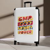 Suitcase — GMP God Money Power Retro Pop Graphic Carry-On