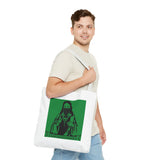 Tote Bag — 'God Money Power' Religious Graphic Tote