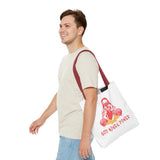 God Money Power Tote Bag — Bold Graphic Religious Streetwear Tote