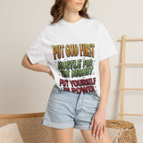 Put God First Hustle For The Money T-Shirt