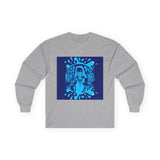 Long Sleeve Tee — 'God Money Power' Graphic Shirt