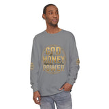 God Money Power Long Sleeve T-Shirt