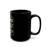 Inspirational Black Mug - "Put GOD First, Hustle For The MONEY" Motivational Coffee Cup