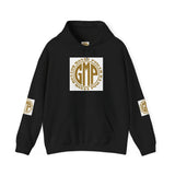 Hoodie — GMP Gold Emblem 'Good Money Power' Chest & Sleeve Logo
