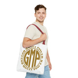 God Money Power Tote Bag — GMP Gold Logo Canvas Tote