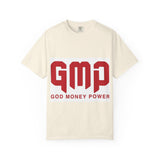 T-Shirt — GMP Bold Logo “God Money Power” Graphic Tee