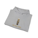 God • Money • Power Hoodie — Gold Block Logo Pullover