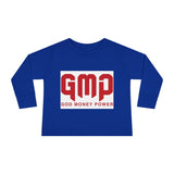 Toddler Long Sleeve Tee — GMP (God Money Power) Graphic Shirt
