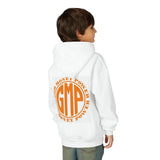 Youth Hoodie — "GMP" God Money Power Orange Logo Sweatshirt