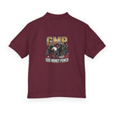 Youth Polo — "GMP: God Money Power" Eagle Logo