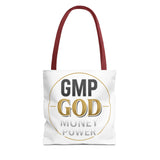 GMP God Tote Bag - 'GOD' Gold Emblem Canvas Tote
