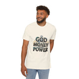 God Money Power T-Shirt — Faith & Hustle Graphic Tee
