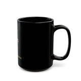 God Money Power Black Coffee Mug — GMP Cross Design (11oz & 15oz)