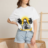 Saint with Bandana T-Shirt – Faith, Street Style & Palm Beach Vibe