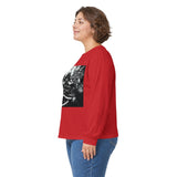 Angel Of Death Long Sleeve Tee — Dark Fantasy Angel & Serpent Graphic