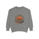 Pumpkin Jack-O'-Lantern Sweatshirt — "GMP God Money Power" Vintage Halloween Crewneck