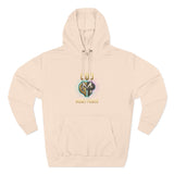 Three-Panel Fleece Hoodie