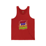 GMP (God Money Power) Colorful Graphic Tank Top