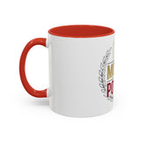 God Money Power Accent Coffee Mug — Inspirational Faith & Success Ceramic Mug (11/15oz)